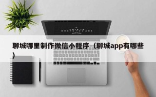 微山聊城哪里制作微信小程序（聊城app有哪些）